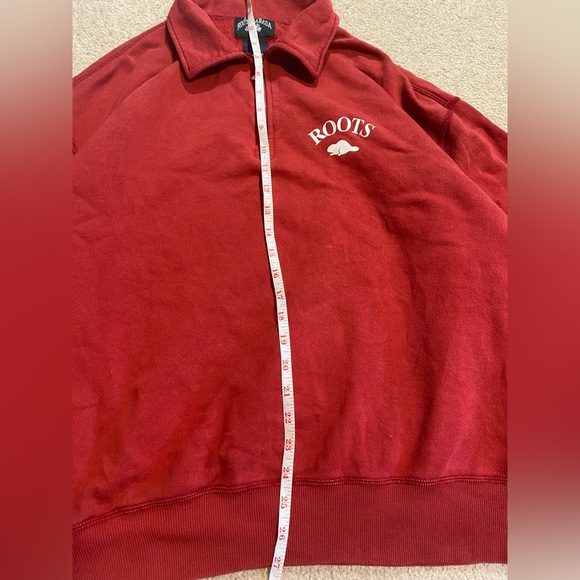 vintage roots quarterzip made in canada, small - Picture 4 of 5